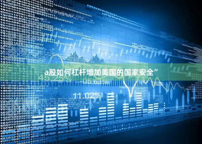 a股如何杠杆增加美国的国家安全”