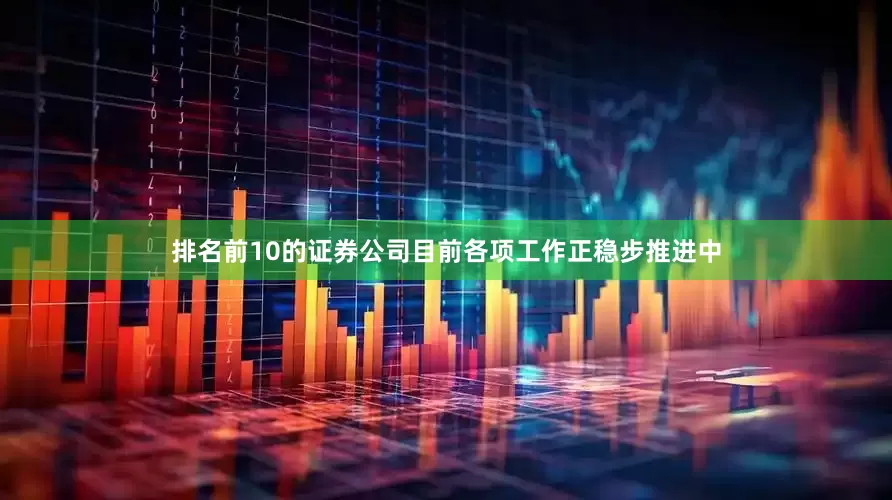 排名前10的证券公司目前各项工作正稳步推进中